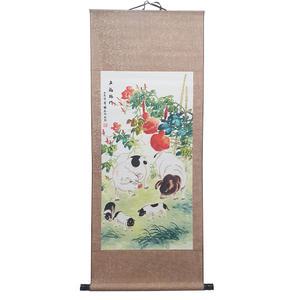풍요 상징 돼지 그림 족자 대형 새해 집들이 선물 복돼지 소품