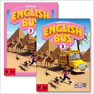 [카드10%] 잉글리시 버스 English Bus 3 교재 워크북 세트 (전2권)