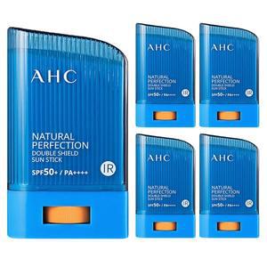 AHC 내추럴 퍼펙션 더블 쉴드 선스틱 22g SPF50+ 블루 5개
