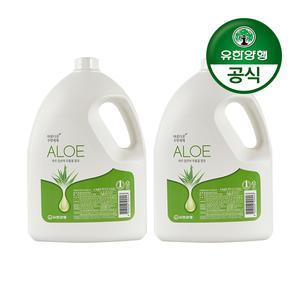 [유한양행]아름다운 주방세제 알로에 용기형 4Kg 2개