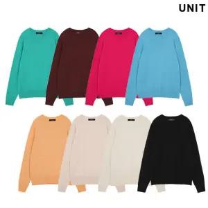 [UNIT]  혼방 크루넥 니트 풀오버 [UFI4-KCN4S3S]