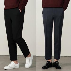 남성 정장 허리밴딩 슬랙스 바지 2종 세트