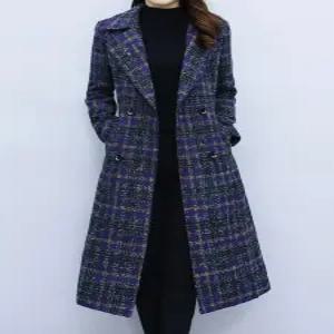 [클라셰]클라셰 트위드체크레이디코트+벨트SET_B4M2287