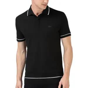 [LACOSTE] 프리미엄 반팔카라티 레귤러핏 (블랙)