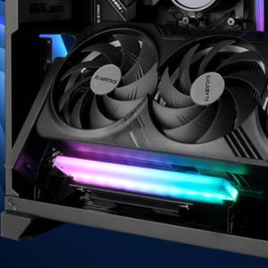 고성능그래픽카드 기울여서장착 PCIE4.0포트 지지대 PC튜닝