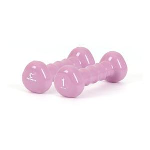 아이워너 PVC 삼각아령 1kg 2개 컬러아령 홈트레이닝 미용 헬스 덤벨 바벨