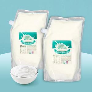 [NS홈쇼핑]밀크아트 수제요거트 플레인요거트 2000ml 2팩 [무가당][34885609]