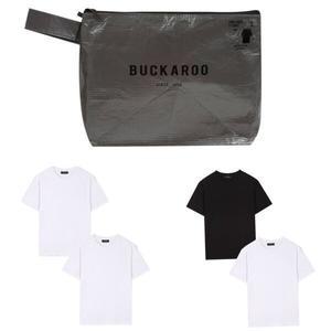 [버커루]인기 공용 2PACK 기본 반팔 티셔츠_US