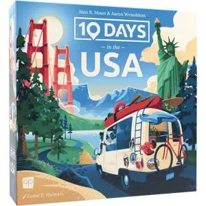 미국에서의 10일 패밀리 로드트립 보드게임 10 Days in The USA