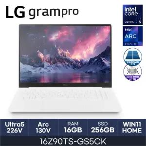 LG 그램 프로16 16Z90TS-GS5CK 루나레이크 코어울트라5 Arc 130V WQXGA 16GB 256GB W11H - HMC