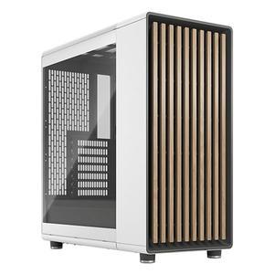 [서린공식] Fractal Design North TG Clear Tint Chalk 화이트