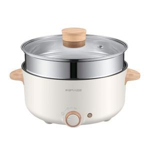 3L 대용량 2단 멀티쿠커 전기찜기 전골냄비 라면포트 샤브샤브 고구마 만두 논스틱코팅 DOCP-0006