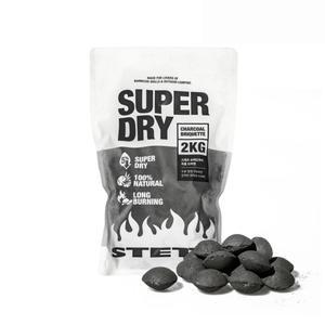 스테츠 슈퍼 드라이 차콜 브리켓 바베큐숯 2kg