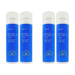 식물나라 워터프루프 선 스프레이 SPF50+ 100ml (1+1) 2묶음 더블기획
