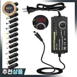 3V-24V 3A 72W 가변 전원 어댑터 다중 전압 100V-240V AC ~ DC 9V 12V 15V 16V 18V 19V 20V AC/DC 공급 장