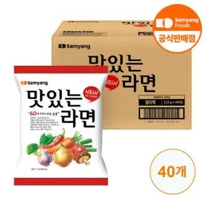 맛있는라면 115g x 40개(1박스)