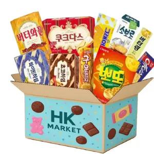 에이치케이마켓 다양한 스낵 모아 비스킷과자세트 사무실 탕비실 소풍 어린이선물 우리집간식창고
