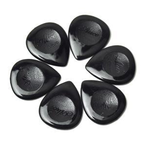 기타 피크 일렉트릭 재즈용 플렉트럼 X 헤비 3mm 티어드롭 블랙 50개