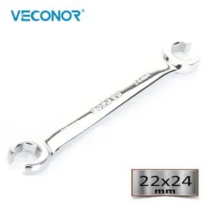22x24mm 플레어 너트 렌치 스패너 오일 파이프 렌치 미러 폴란드어