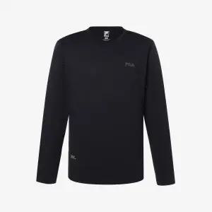 [FILA] 베이직 스몰로고 긴팔티 (FS2RLG3201U_BLK)