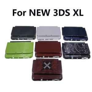 닌텐도 호환 New 3DS XL LL 콘솔 하우징 전면 후면 페이스 플레이트 케이스  상단 및 하단 쉘 커버 용 1 세