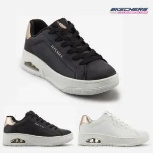 [스케쳐스]{매장정품} 스케쳐스 SKECHERS 공식 여성 에어쿠션 키높이 스니커즈 우노코트 SC0WFCEX221_P 867
