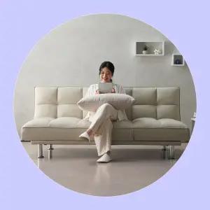 듀오 3인 소파베드 가로 세로 둘다되는 각도조절 3인용 쇼파 소파 카우치 침대