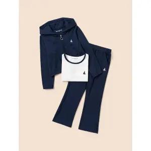 빈폴키즈 [빈폴 BEANPOLE KIDS] 여아 데일리 골지 3 SET 네이비 (BI5441G03R)
