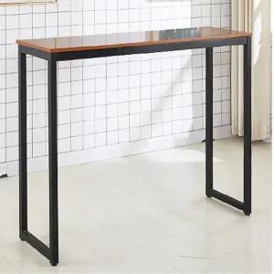창가자리 바체어책상 1200x350 멀바우 철제 사이드테이블 침실 거실 홈데코 쇼파협탁