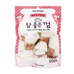 고품질 참좋은 우유 치킨맛 껌 6p 강아지 애견 치석관리 간식 (WCFFF8B)