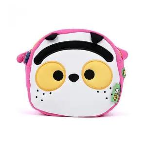 깜부 왕눈이얼굴 크로스백-핑크