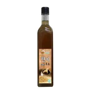 현미흑초 500ml 흑초 현미식초 천연발효식초  전통옹기발효 항아리숙성 초사랑
