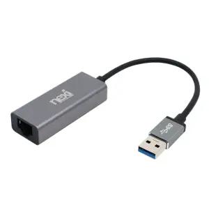 넥시 NX-UE30D USB3.0 유선 랜카드 기가비트 메탈 (nx801 그레이)