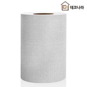 [데코나라]EWB-08 패브릭 그레이 몰딩시트지 고정폭25cm / 인테리어 단색 천시트지 페브릭시트지