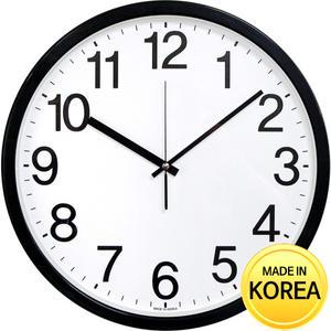 심플넘버 36cm 무소음벽시계 대형벽시계 학교 병원 사무실 관공서