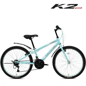 2025 케이투바이크 초등학생 주니어 MTB자전거 KMT24GS 24인치 21단 조립별도