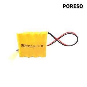포레소 소방용 예비전원 1X4 AA 600mAh DC 4.8V  수신기 비상구 유도등 비상전원 배터리