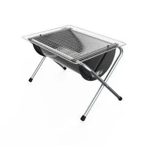 [밥캠핑][당일발송] 밥캠핑 엑스그릴 (X GRILL) 접이식 캠핑 화로대 바베큐 그릴 불멍 장작 숯불