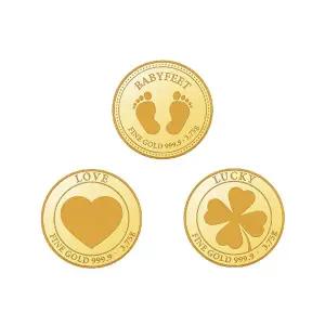 [아시아골드]아시아골드 순금 24k 기프트 골드코인 3.75g