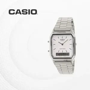 카시오 CASIO 남여공용 메탈 빈티지 전자 손목시계 AQ-230A-7D
