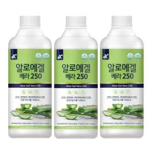 알로에겔 베라250 오리지널 3병