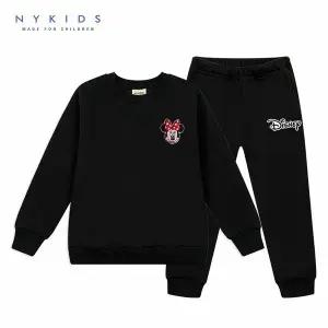 [보리보리/NY KIDS]디즈니 상하복세트 맨투맨(기모) H002 블랙