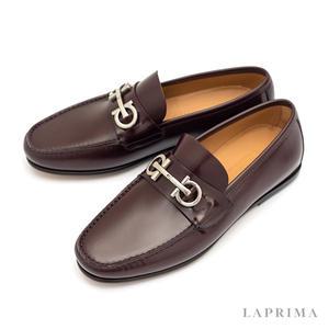 [롯데백화점]페라가모 라프리마 [FERRAGAMO] 페라가모 간치니 남성 로퍼 GALILEO NERO 758402