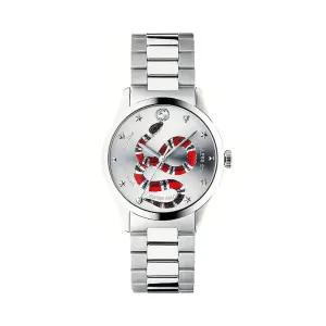 YA1264076 G타임리스 남녀공용 메탈 쿼츠 38mm