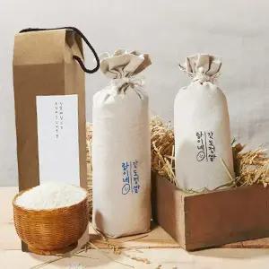 25년 햅쌀출시 / 당일도정]강화섬쌀 1Kg 선물포장/교동섬 랑이네 갓 도정쌀 #교동섬쌀 #100% 단일미