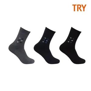 [트라이] 남성 인삼 양말 10매입 (색상랜덤)