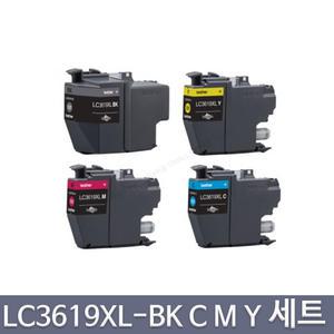 정품잉크 4색세트 LC3619XL MFC-J3530DW MFC-J3930DW