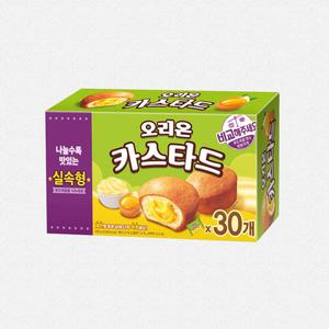 오리온 대용량 카스타드 30개 사무실 회사 탕비실 간식 과자