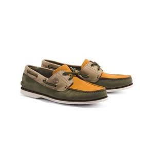 TIMBERLAND 팀버랜드 남성 어센틱 2아이 보트슈즈 카키_TB0A5X899911 - 블랙