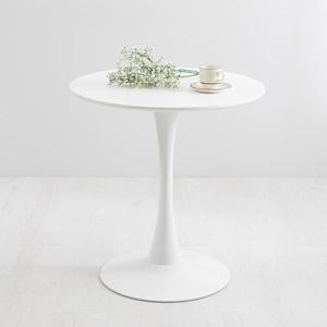 [공간미가구]밀크 700 원형 화이트 테이블 인테리어 카페 식탁 티